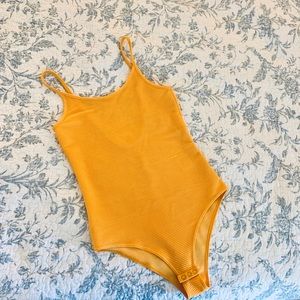 H&M Mustard Body Suit